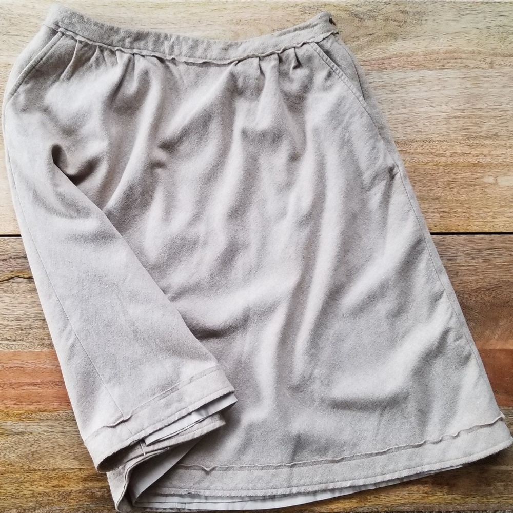 Banana Republic Wool Blend Midi Skirt